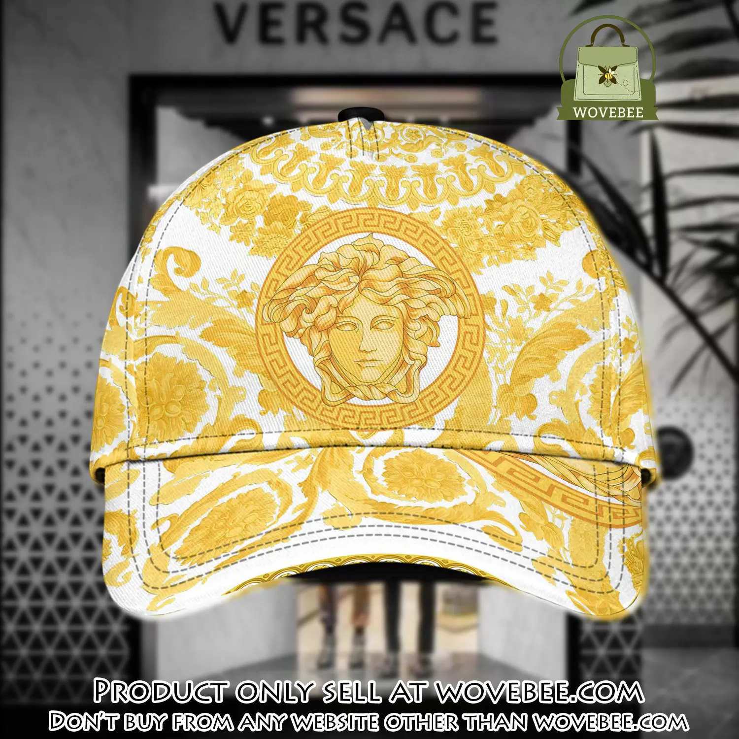 Versace luxury cap print 3d trending cap ctc1133 wvb5100304
